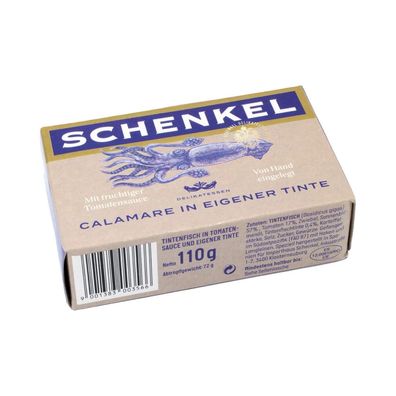 Schenkel Calamare in eigener Tinte, 72g