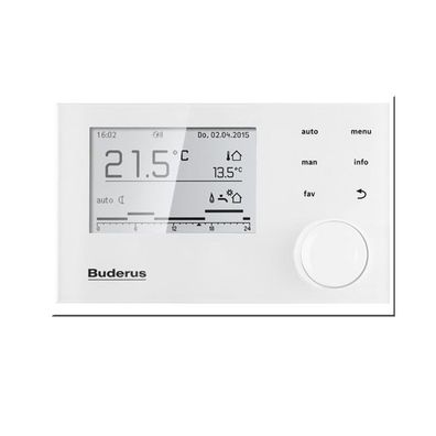 Buderus Regelung Logamatic RC310 weiß Bedieneinheit Öl Gas Therme Kessel
