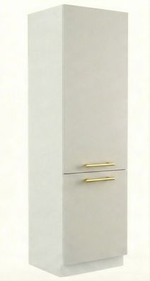 Küchen Hochschrank 60cm Kaschmir Matt Küchenzeile Küchenblock Küche