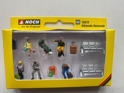 Noch 15213 Sitzende Reisende, Figuren H0 (1:87)