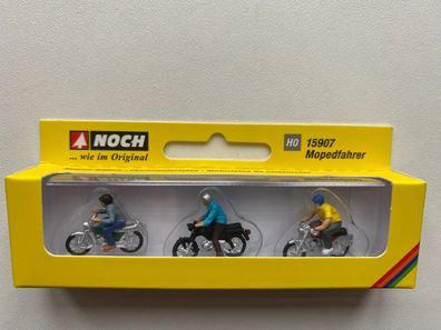 Noch 15907 Mopedfahrer, Figuren H0 (1:87)