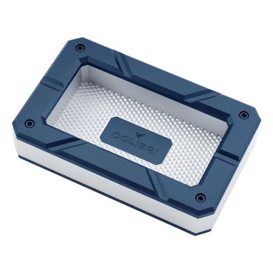 Colibri Zigarrenascher Aluminium Rally marine/silber