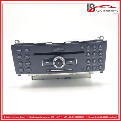 Navigationssystem Autoradio A2049062900 Mercedes C-KLA KOMBI S204 C320 CDI 4M