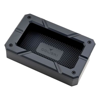 Colibri Zigarrenascher Aluminium Rally schwarz