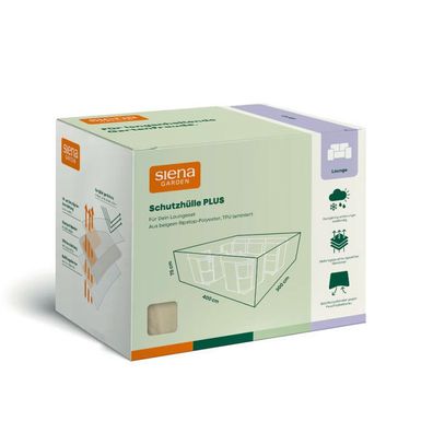 Siena Garden Loungesethülle 400x300x70 Schutzhülle Abdeckhaube Abdeckplane