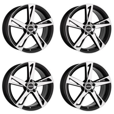4 Carmani Felgen 16 Anton 6.5x16 ET46 5x112 SWFP für VW Beetle Caddy Golf Plus Golf