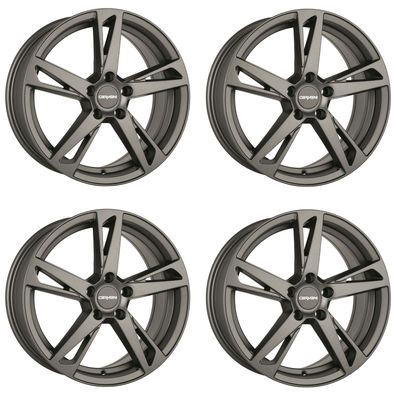 4 Carmani Felgen 16 Anton 6.5x16 ET46 5x112 HYP für VW Beetle Caddy Golf Plus Golf V
