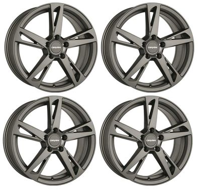 4 Carmani Felgen 16 Anton 7.5x17 ET38 5x112 HYP für Mercedes 190 A-Klasse CLK