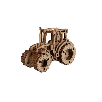 WOODEN CITY 3D-Puzzle Superschneller Traktor