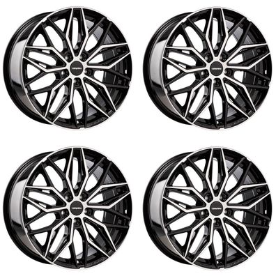 4 Carmani Felgen 26 Max 8.5x19 ET40 5x112 SWFP für Audi A3 A4 A6 A8 Q2 Q3 Q4 Q5 RS3