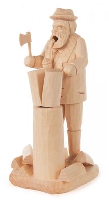 Räuchermann Bergmann, geschnitzt Höhe: 21,00 cm NEU Rauchfigur Rauchmann Holz