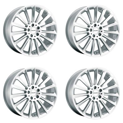 4 Carmani Felgen 17 Fritz 9.5x20 ET36 5x112 WSSILB für Infiniti Q30