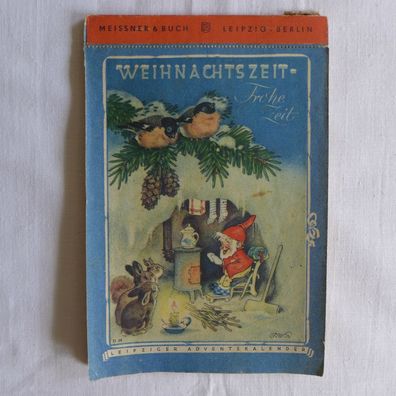 original Leipziger Adventskalender, Fritz Baumgarten, Weihnachtszeit, Meissner