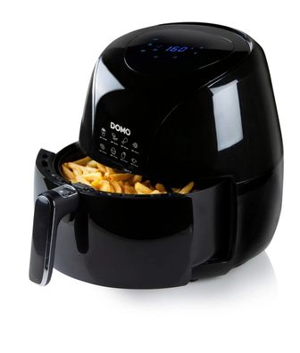 Domo Delifryer XXL Heißluft-Fritteuse, 5,5L, LCD Display, schwarz