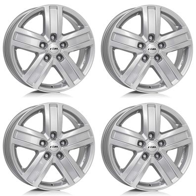 4 Rial Felgen Transporter 6.0Jx15 ET68 5x118 SIL für Peugeot Boxer