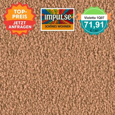 Vorwerk Violetta 1Q07 Velours 400 oder 500 cm breit - versandkostenfrei ab 5 m²