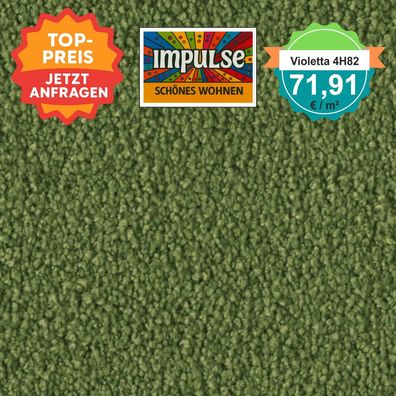 Vorwerk Violetta 4H82 Velours 400 oder 500 cm breit - versandkostenfrei ab 5 m²