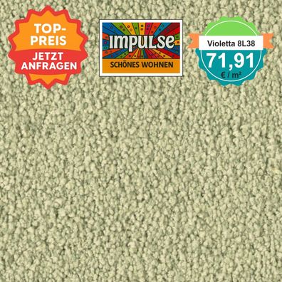 Vorwerk Violetta 8L38 Velours 400 oder 500 cm breit - versandkostenfrei ab 5 m²