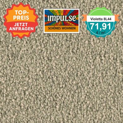 Vorwerk Violetta 8L44 Velours 400 oder 500 cm breit - versandkostenfrei ab 5 m²