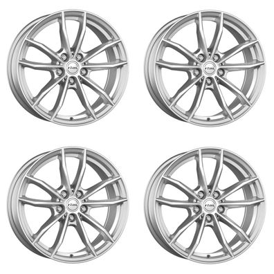 4 Rial Felgen X12 8.0Jx19 ET45 5x112 SIL für Volkswagen Beetle Caddy E-Golf EOS Golf