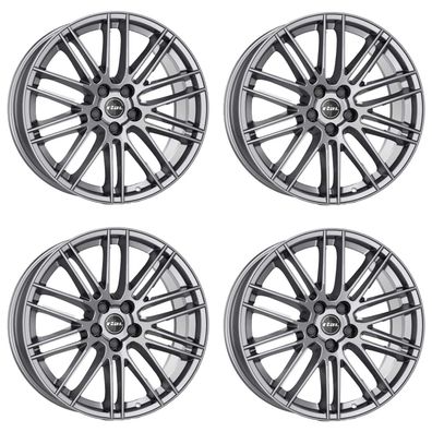 4 Rial Felgen Kibo 8.0Jx18 ET45 5x108 GRA für LAND ROVER Discovery Sport Evoque Velar