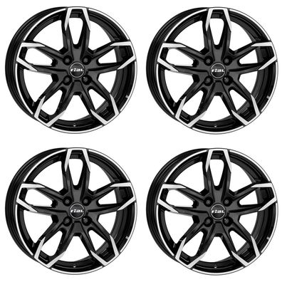 4 Rial Felgen Lucca 6.5Jx16 ET20 4x108 SWFP für Citroen Berlingo C2 C3 C4 DS3 e-C4