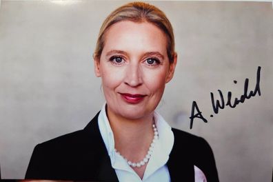 Alice Weidel Autogramm