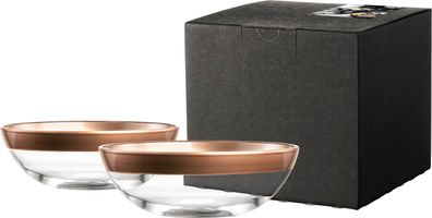 EISCH 2 Schalen 567/17 im Geschenkkarton KAYA COPPER 77356717/ 180315