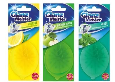 GlanzMeister Geschirrspüler Duftset - 3 exquisite Duftvariationen