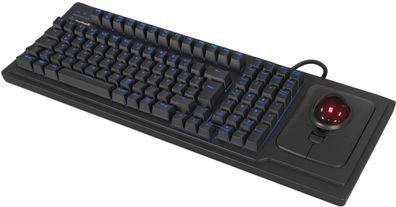 ICY BOX Keyboard KeySonic, TAS, Trackball US black