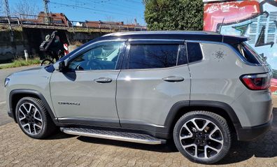 Trittbretter passend für Jeep Compass ab Bj. 2016 Hitit mit ABE - Farbe: