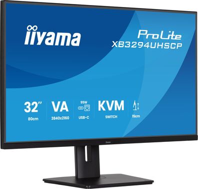 IIYAMA TFT XB3294UHSCP 80cm VA 32/3840x2160/2xHDMI/DP/USBC/KVM/höv