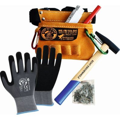 Kids at Work Werkzeuggürtel mit Inhalt