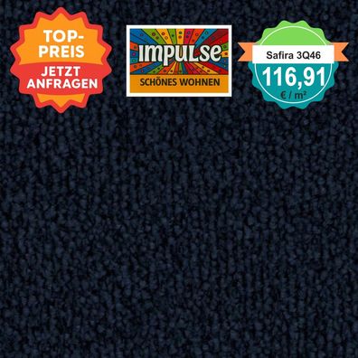 Vorwerk Safira 3Q46 Velours Teppichboden 4 m breit - versandkostenfrei ab 5 m²