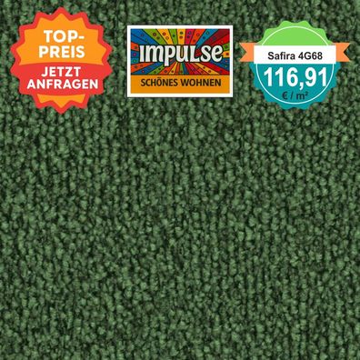 Vorwerk Safira 4G68 Velours Teppichboden 4 m breit - versandkostenfrei ab 5 m²