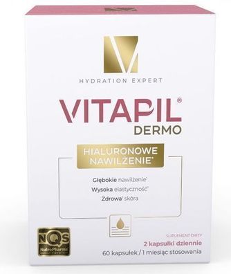 Vitapil Dermo Hyaluron Feuchtigkeitskapseln, 60 Stueck