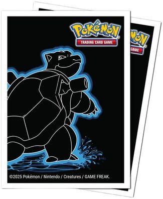 Pokemon TCG APEX 105 Héllen Neon Kanto Turtok Sleeves Kartenhéllen