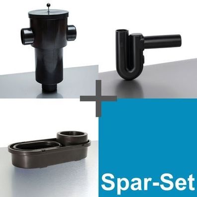 Regenfilter Set GS DN 100 ohne Höhenversatz