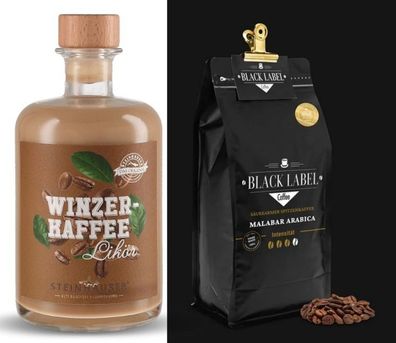 Kaffee Malabar Arabica Extrem Säurearm 330g + Winzer Kaffee