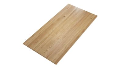 Tischplatte Danaila 140x4x90 Massivholz Wildeiche geölt