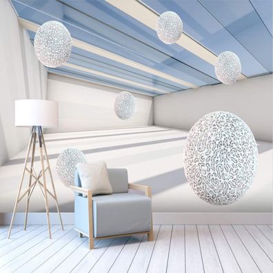 Vlies Fototapete Wandtapete Wandbilder 3D Abstrakte Kugel 4401