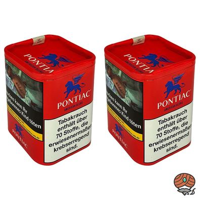 Pontiac American Blend Zigarettentabak Dose 2x 120g