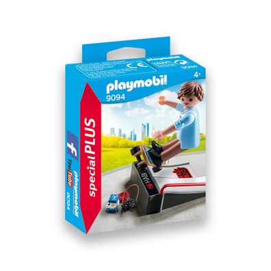 Playmobil 9094 Skater mit Rampe aus der Serie Special PLUS NEU & OVP
