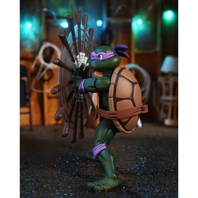 Teenage Mutant Ninja Turtles (Cartoon) Actionfigur Ultimate Donatello VHS 18 cm