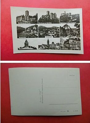 Eisenach, 9-Bild-Karte - [1955) - (D-H-D-Th80)