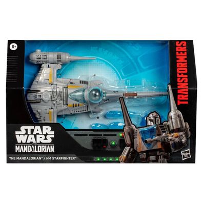 Transformers Star Wars Der Mandalorianer N-1 Starfighter Figur 19cm