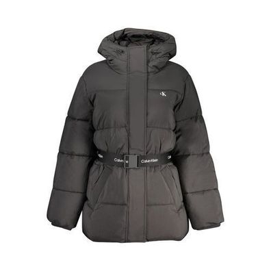 Calvin Klein Black Nylon Women Jacket