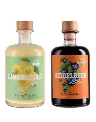 Steinhauser Limoncello + Heidelbeer Likör