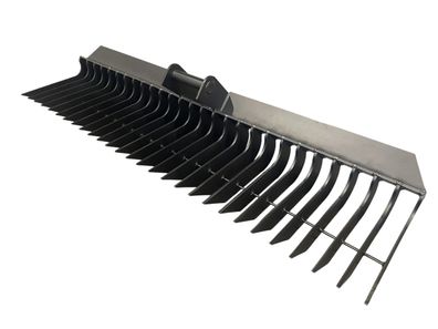 Verstärkter Roderechen MS01 / MS03 / CW05 Baggerharke Rechen 60 - 200 cm Breite