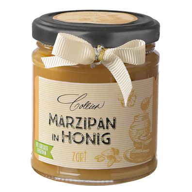 Marzipan in Honig
